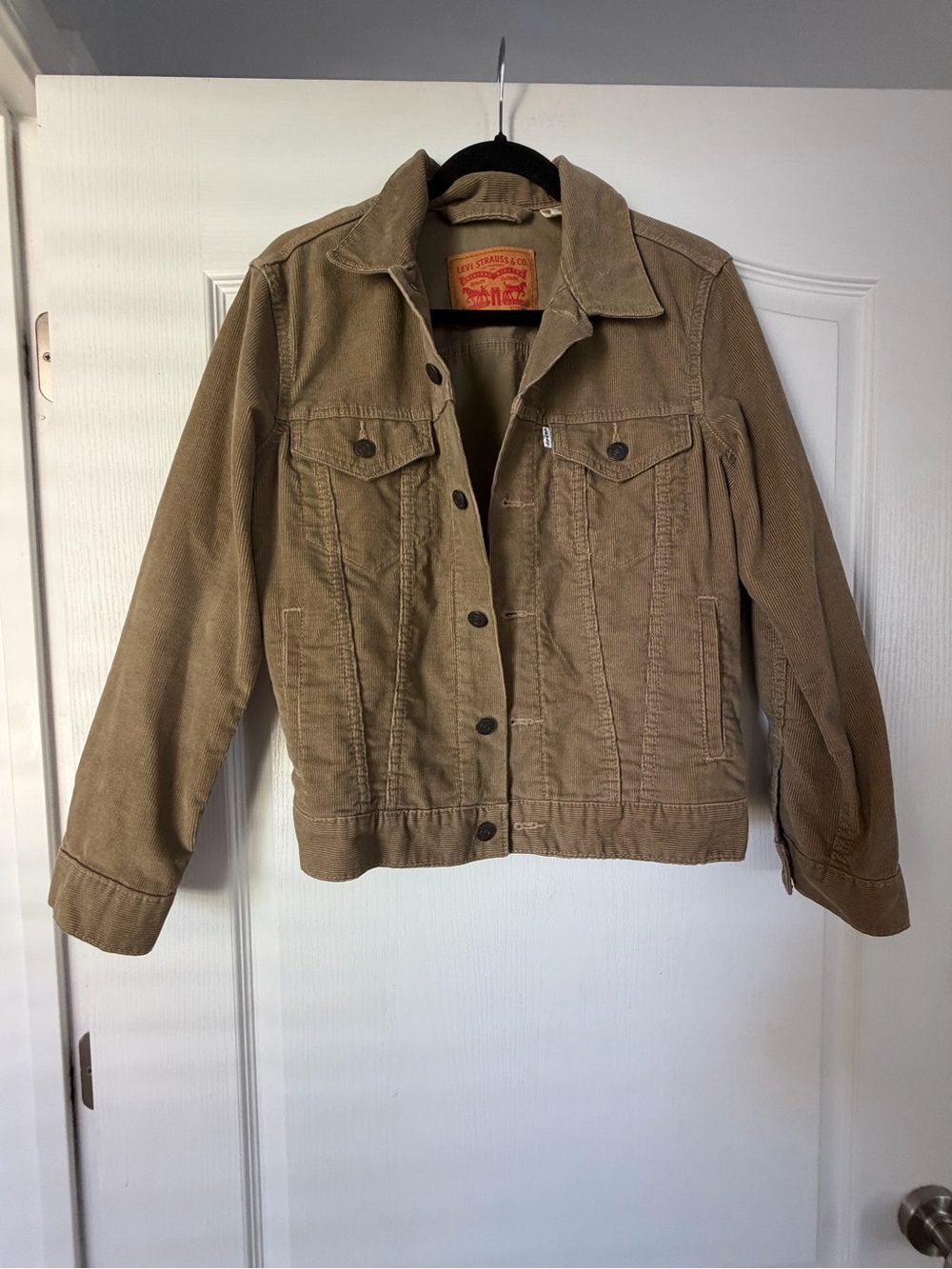 Levi's Brown/Tan Corduroy Trucker Jacket
